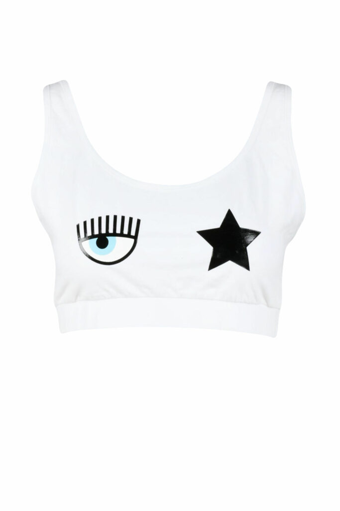 Top CHIARA FERRAGNI  Bianco
