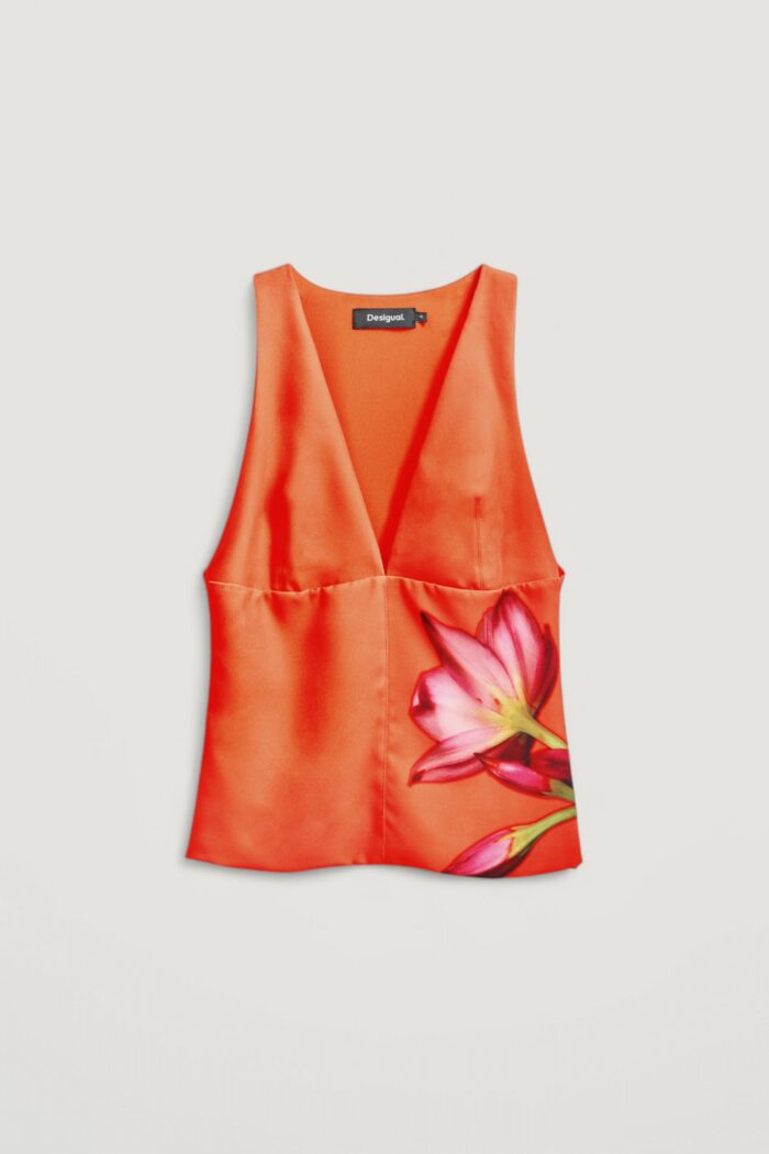 Top Desigual blus_fobos Arancione