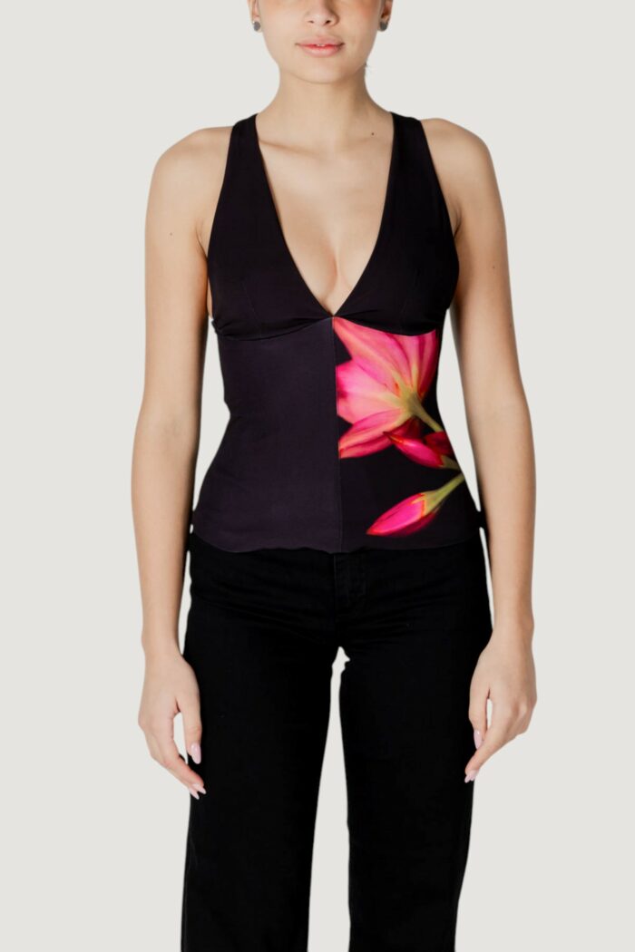 Top Desigual blus_fobos Nero