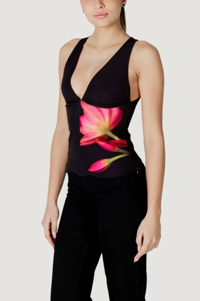 Top Desigual blus_fobos Nero