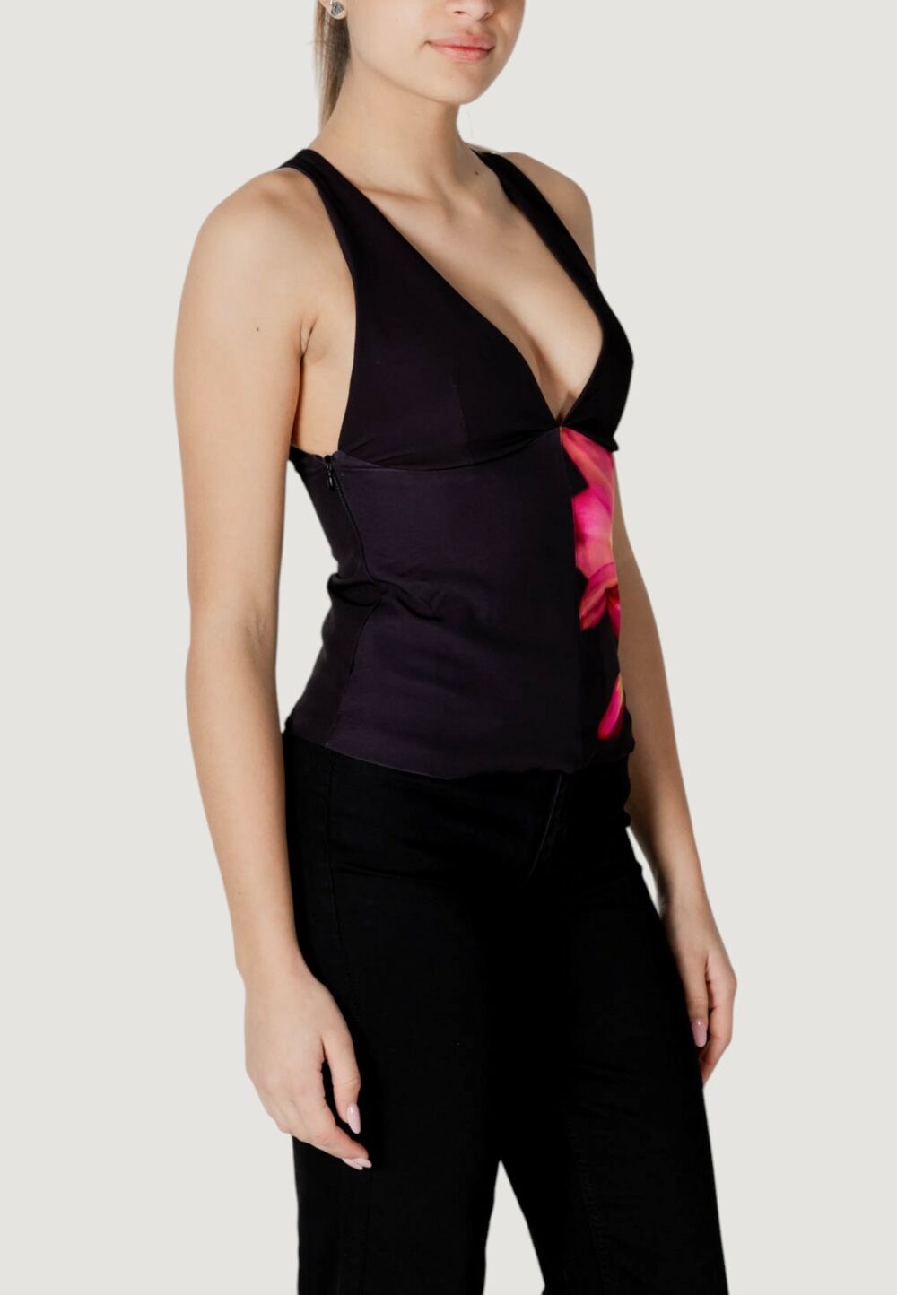Top Desigual blus_fobos Nero - Foto 3