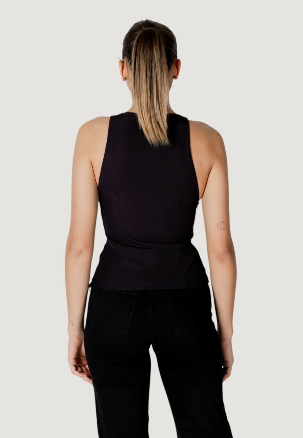 Top Desigual blus_fobos Nero - Foto 4