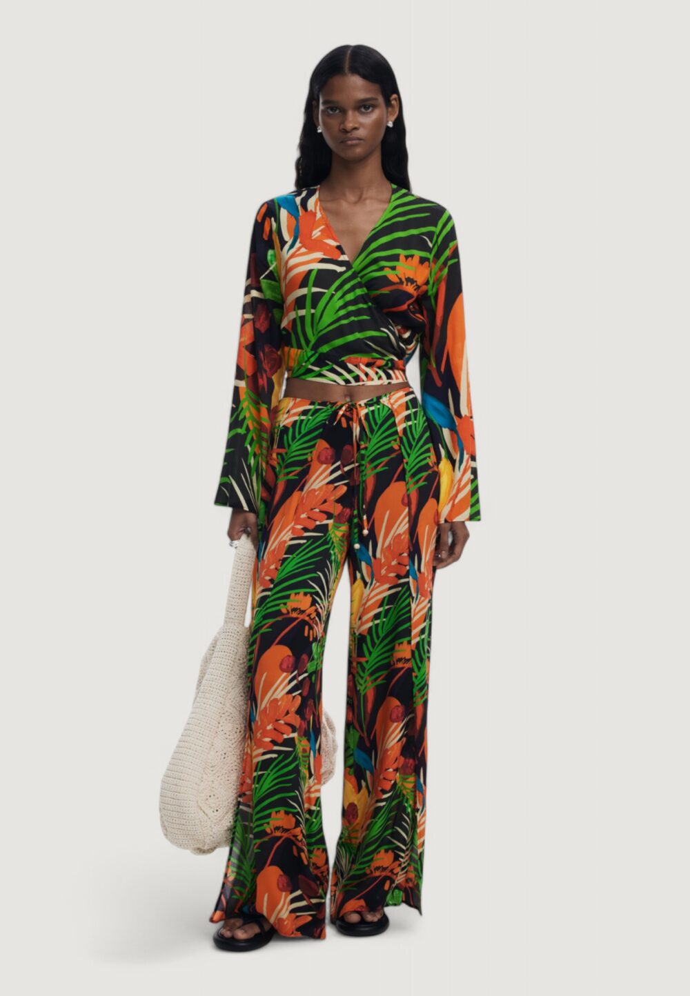 Top Desigual swim_bahamas blus Nero - Foto 4