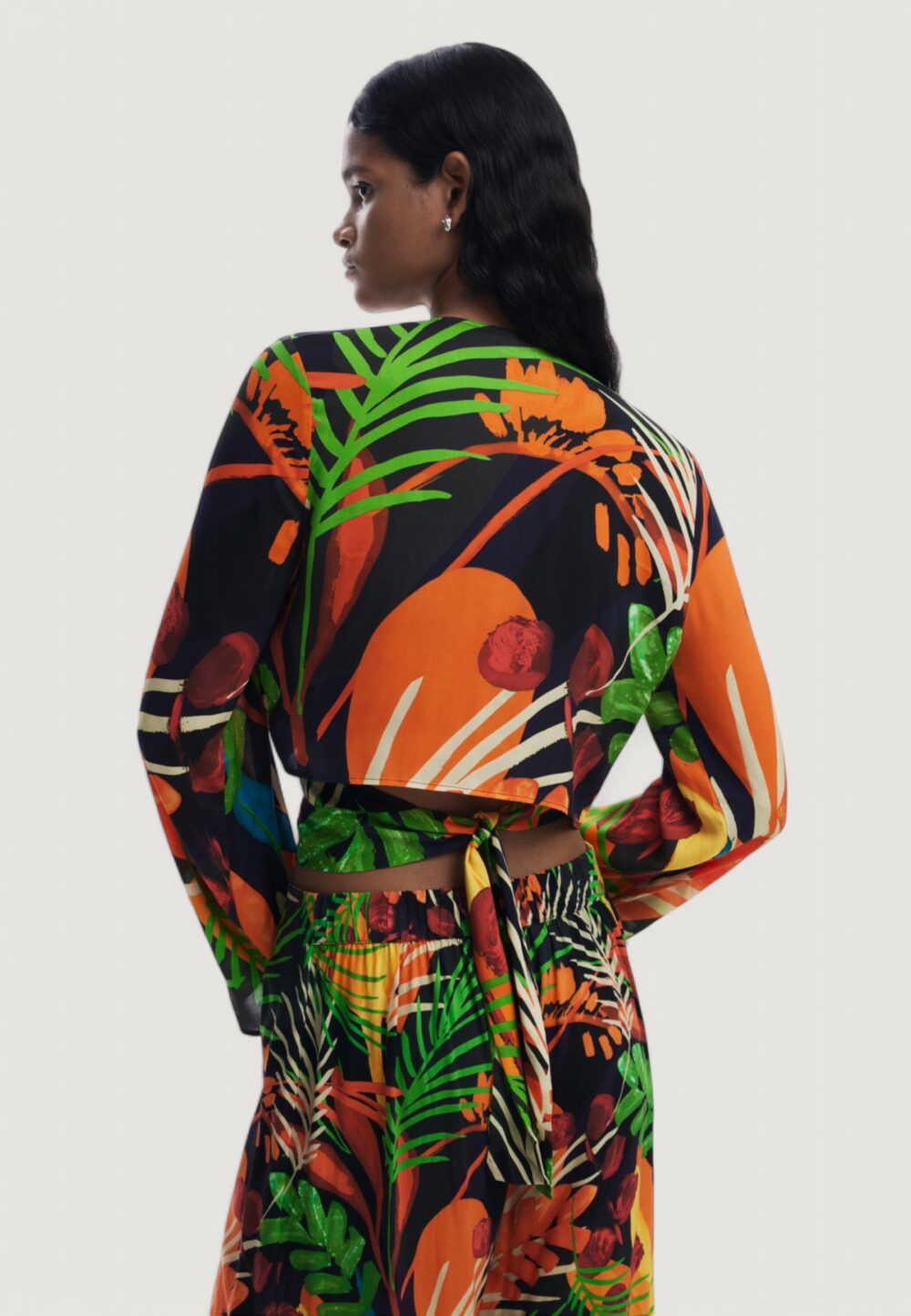 Top Desigual swim_bahamas blus Nero - Foto 5