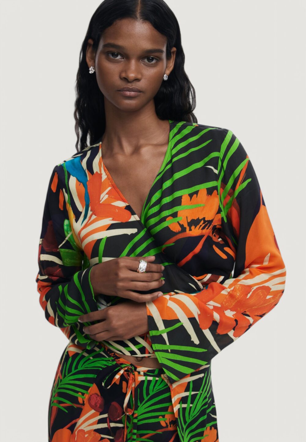 Top Desigual swim_bahamas blus Nero - Foto 2