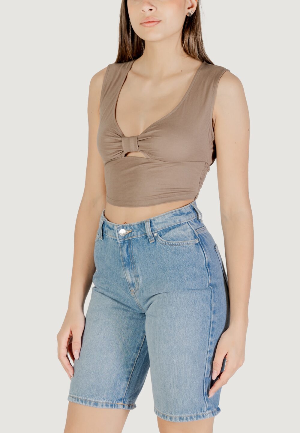 Top Only onljany s/l twist top jrs Terra - Fango - Foto 2