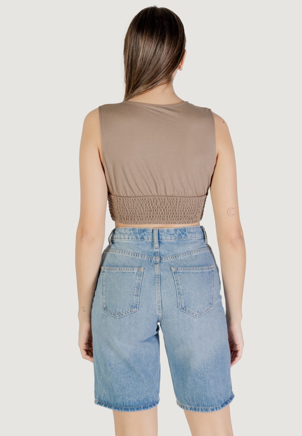Top Only onljany s/l twist top jrs Terra - Fango - Foto 4