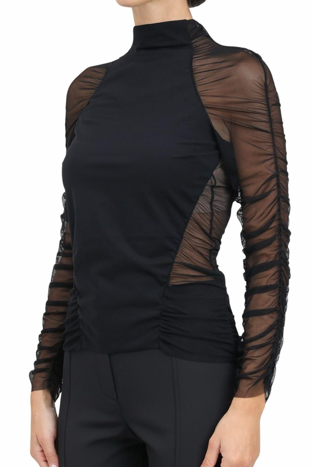 Top Patrizia Pepe Nero - Foto 1