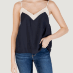 Top Vero Moda vmdenise singlet top wvn btq ga Nero - Foto 1