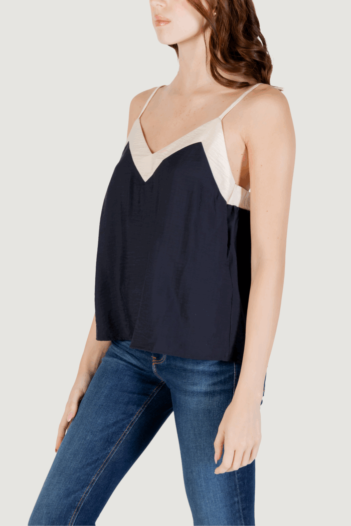 Top Vero Moda vmdenise singlet top wvn btq ga Nero