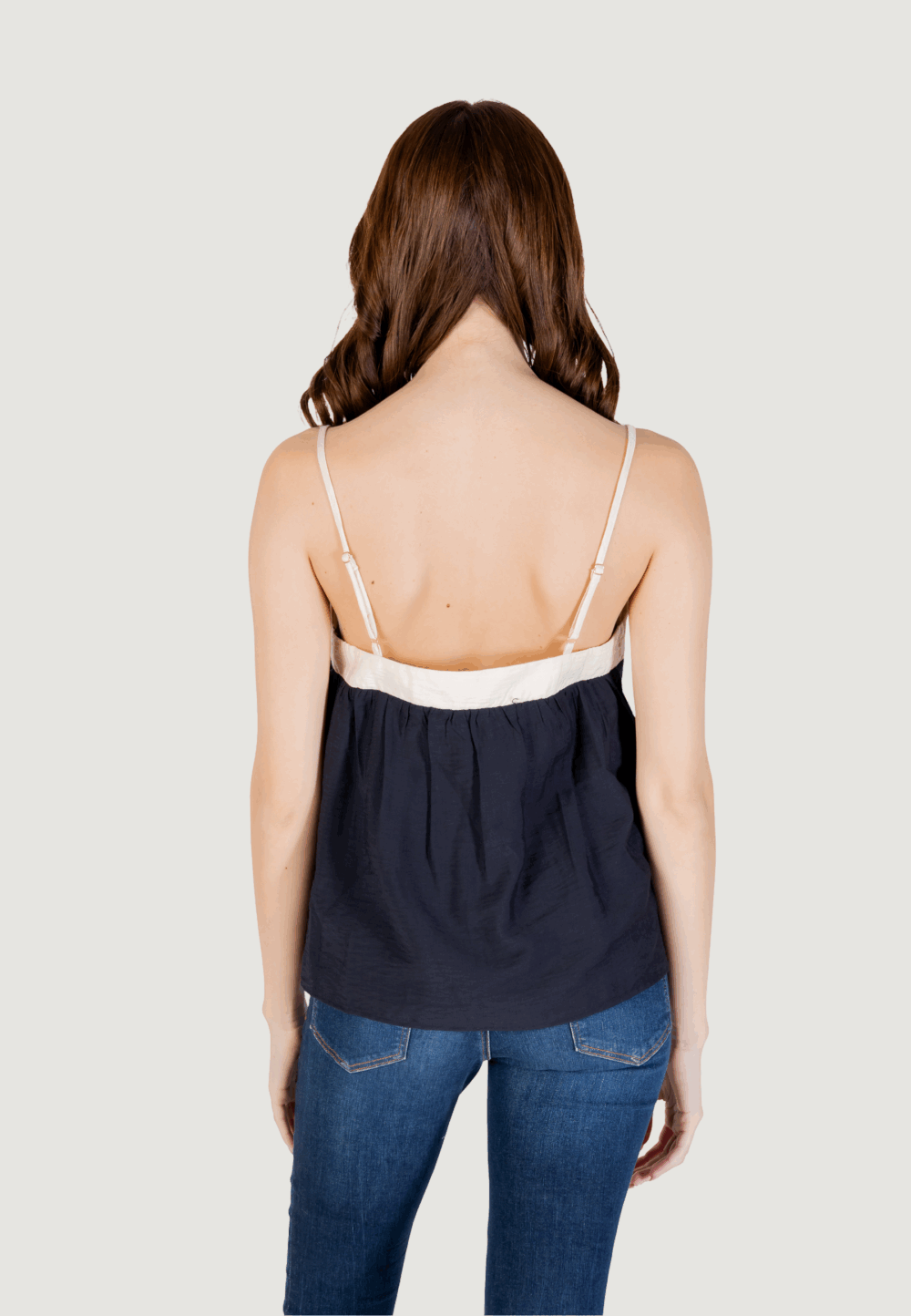 Top Vero Moda vmdenise singlet top wvn btq ga Nero - Foto 4