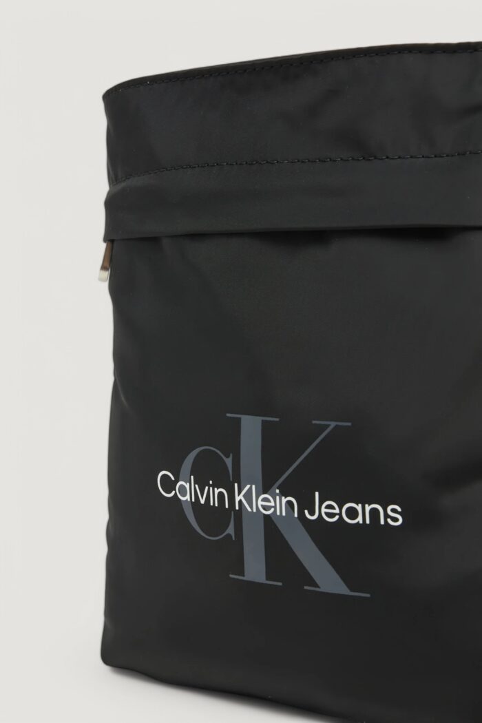 Tracolla Calvin Klein Jeans sport essentials flatpack 18 Nero