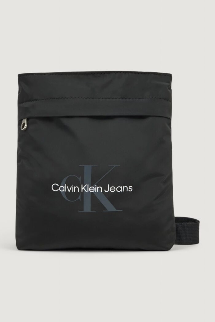 Tracolla Calvin Klein Jeans sport essentials flatpack 18 Nero
