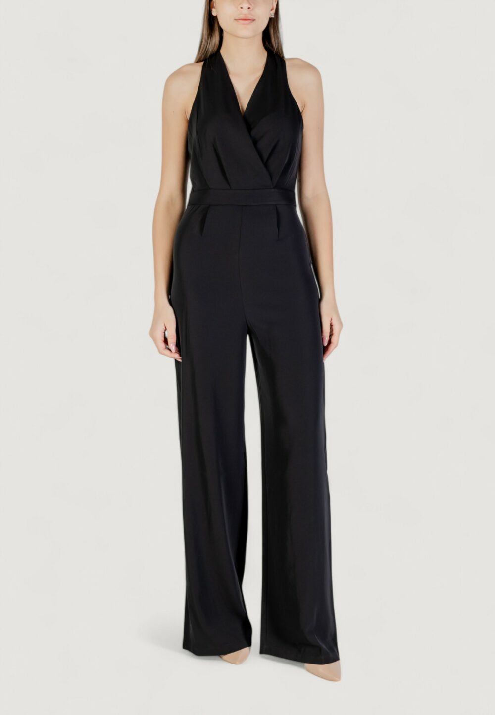 Tuta elegante Only onlmarie life s/l jumpsuit tlr Nero - Foto 3