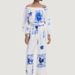 Tutina Desigual jumpsuit_tÁmesis Bianco - Foto 1