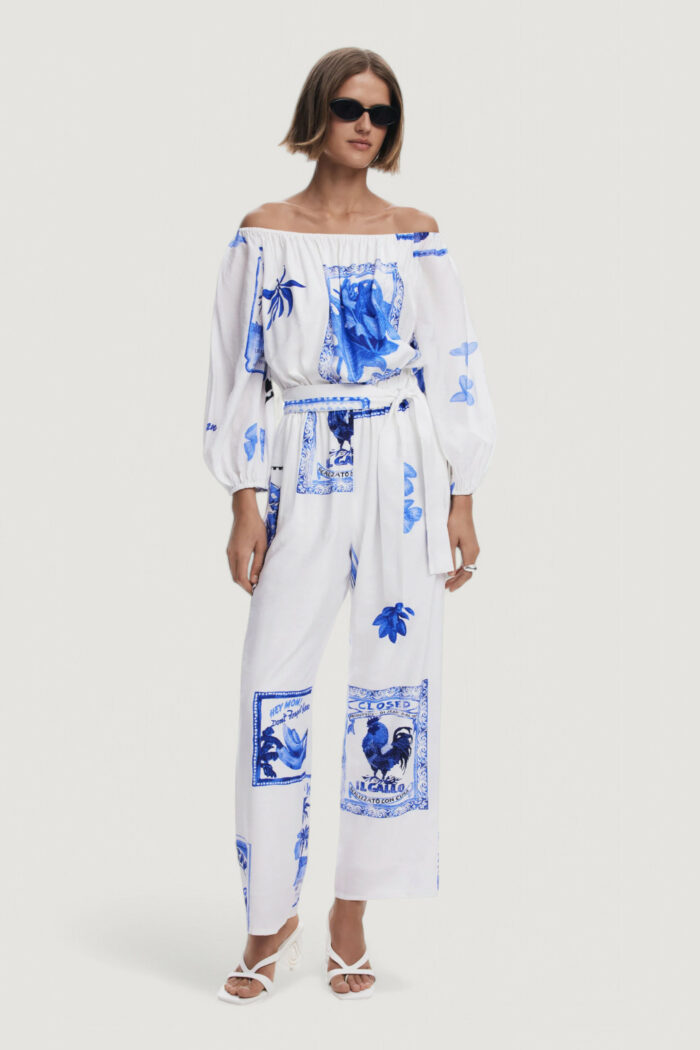 Tutina Desigual jumpsuit_tÁmesis Bianco