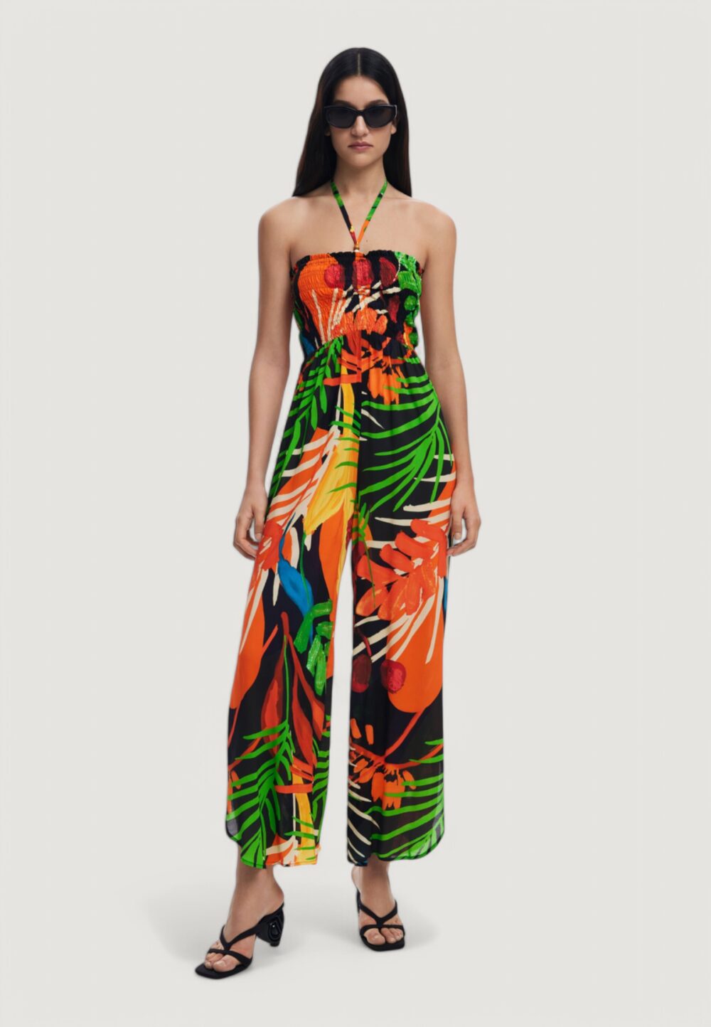 Tutina Desigual swim_bahamas jampsuit Nero - Foto 1