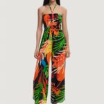 Tutina Desigual swim_bahamas jampsuit Nero - Foto 1