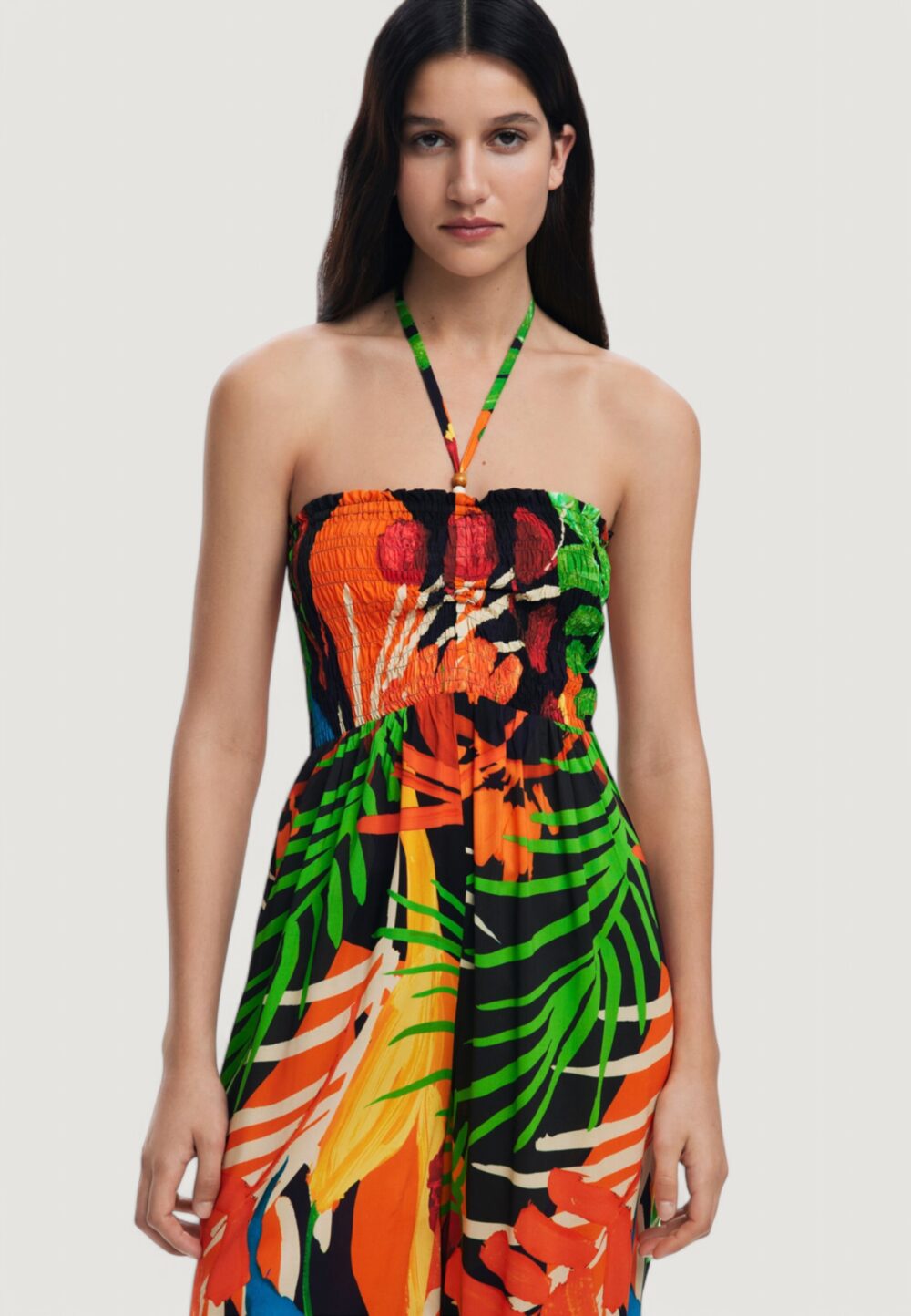 Tutina Desigual swim_bahamas jampsuit Nero - Foto 3