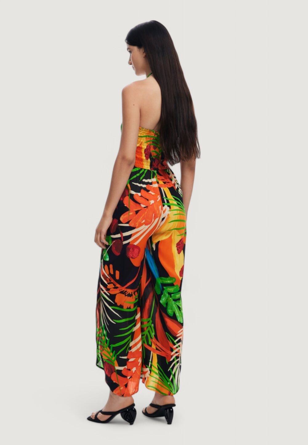 Tutina Desigual swim_bahamas jampsuit Nero - Foto 4