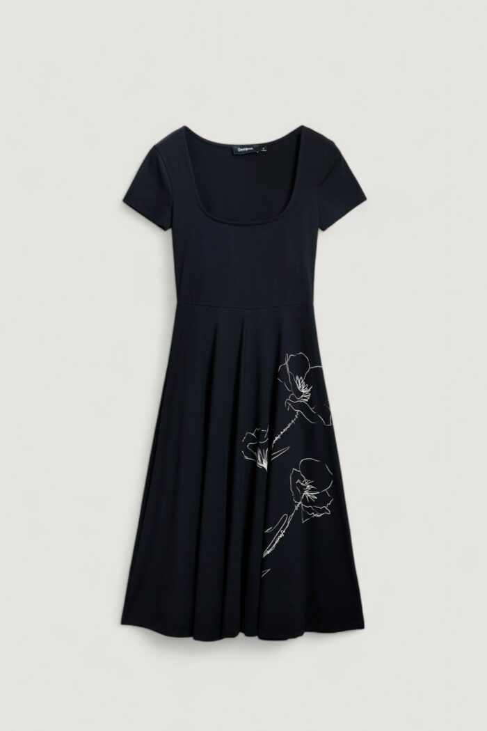 Vestito midi Desigual vest_napoles Nero