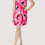 Vestito corto Only onlalma life vis strap aop Fuxia - Foto 1