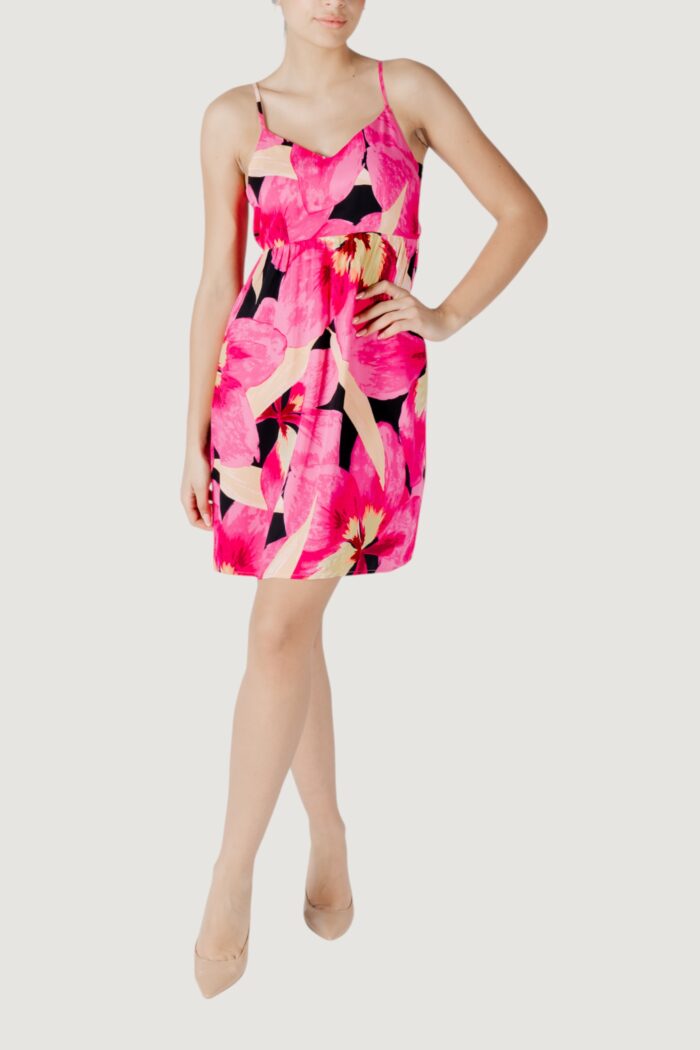 Vestito corto Only onlalma life vis strap aop Fuxia