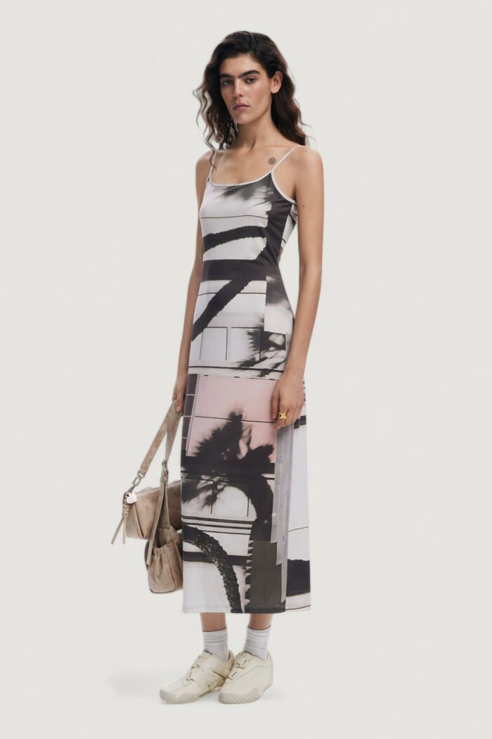 Vestito lungo Desigual vest_shelley Beige