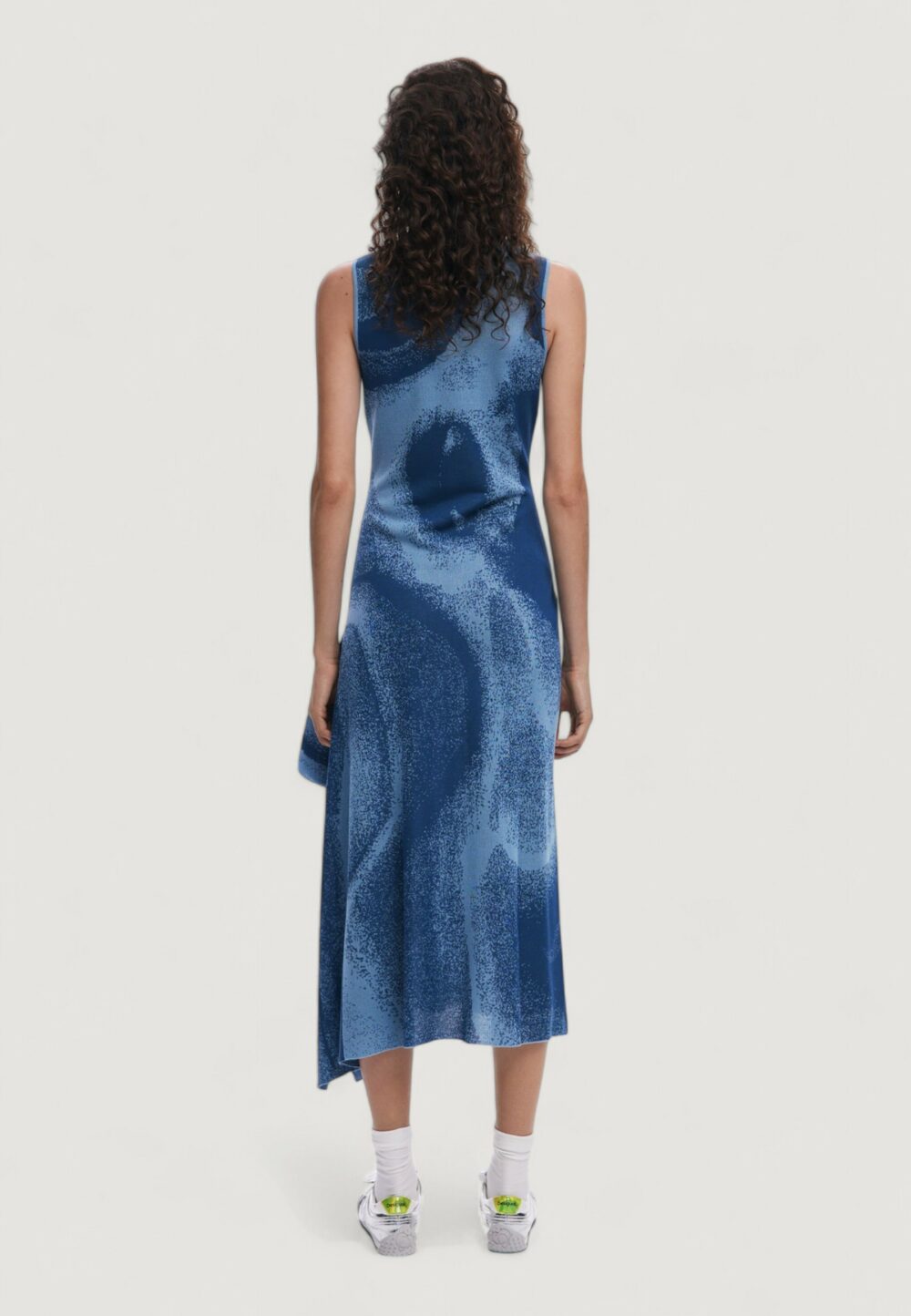 Vestito lungo Desigual vest_tallin Blu - Foto 2