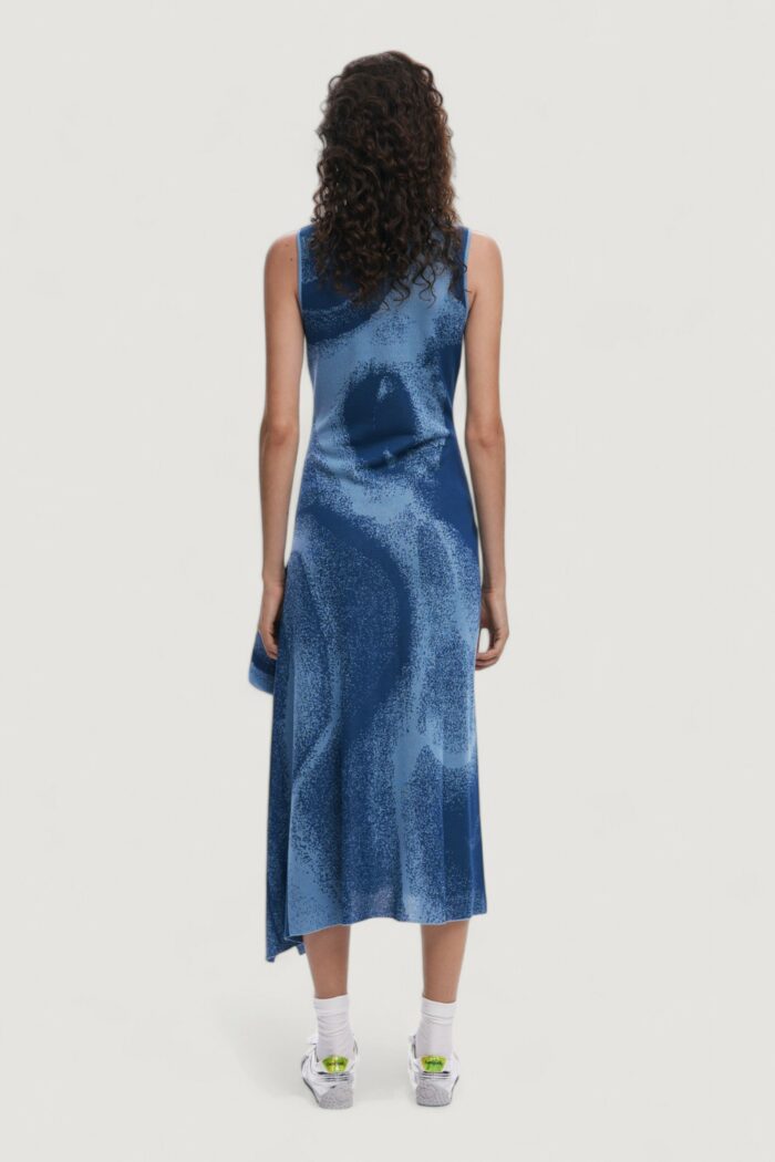 Vestito lungo Desigual vest_tallin Blu