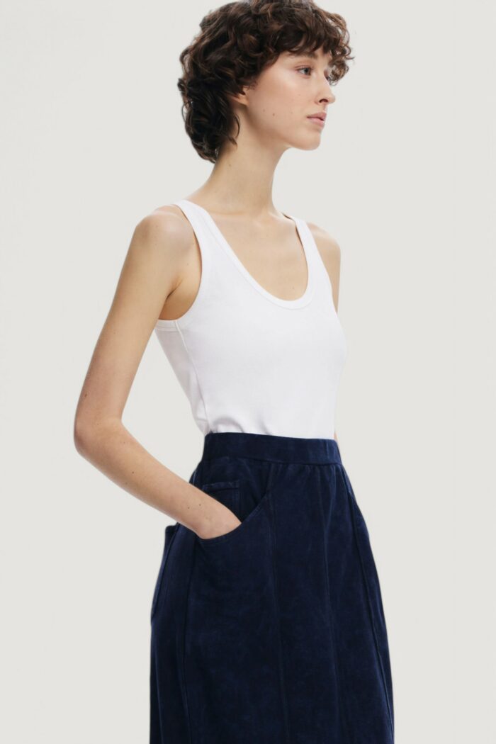 Vestito lungo Desigual vest_sofia Blue Denim Scuro