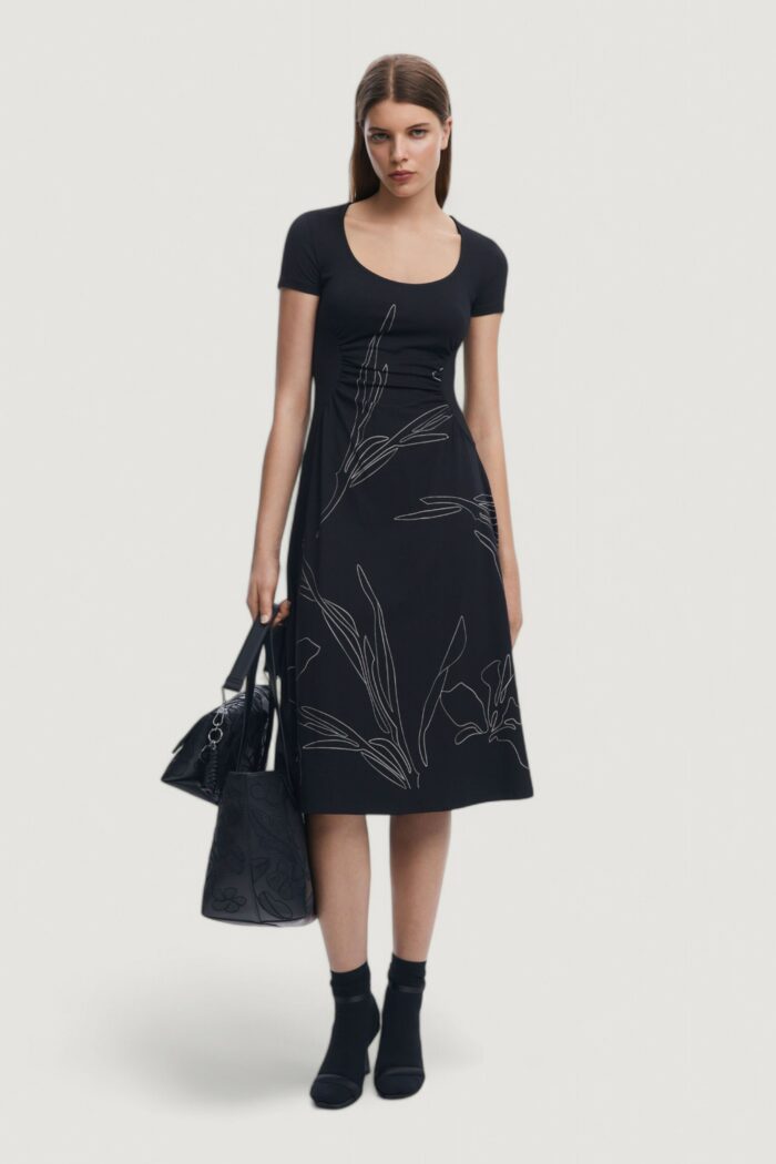Vestito lungo Desigual vest_bucarest Nero