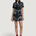 Vestito lungo Desigual vest_rodas Nero - Foto 1