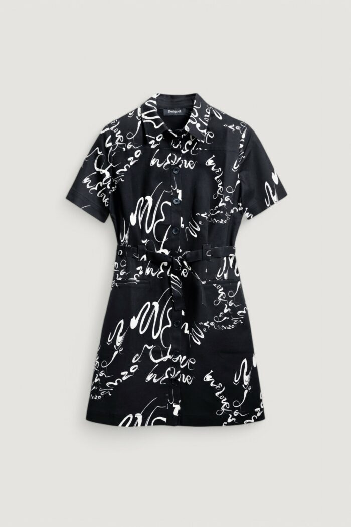 Vestito lungo Desigual vest_rodas Nero
