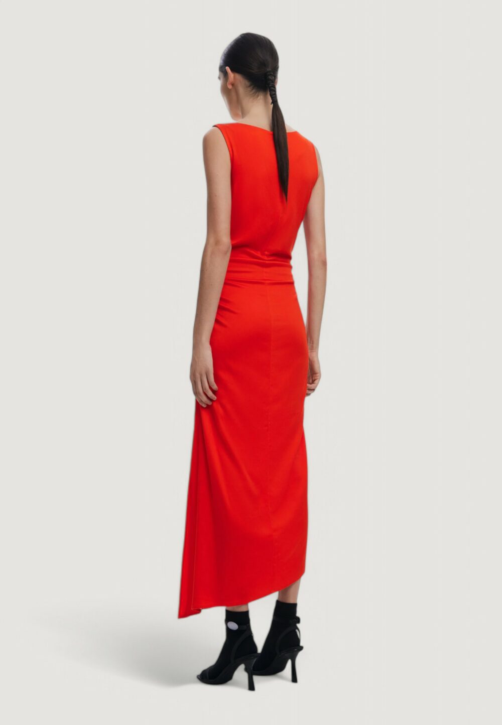 Vestito lungo Desigual vest_reims Rosso - Foto 4