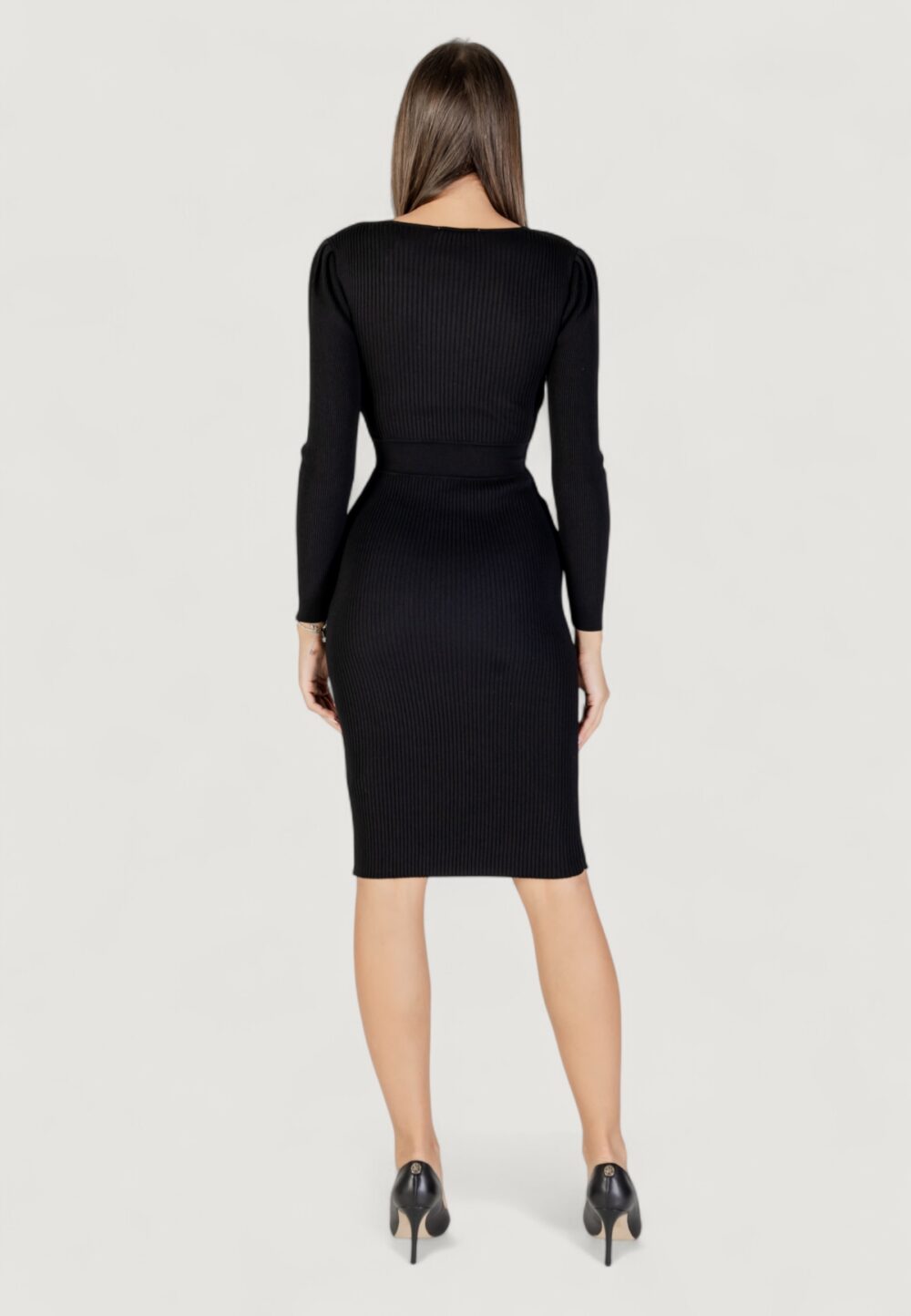 Vestito midi Morgan De Toi Nero - Foto 4