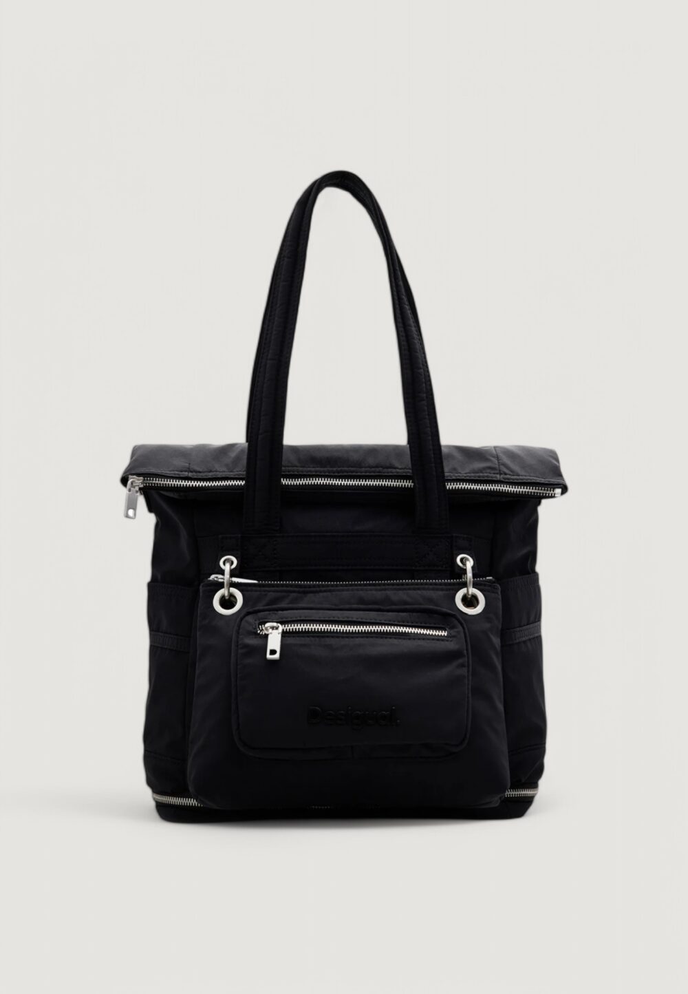 Zaino Desigual back_basic modular voyager black Nero - Foto 1