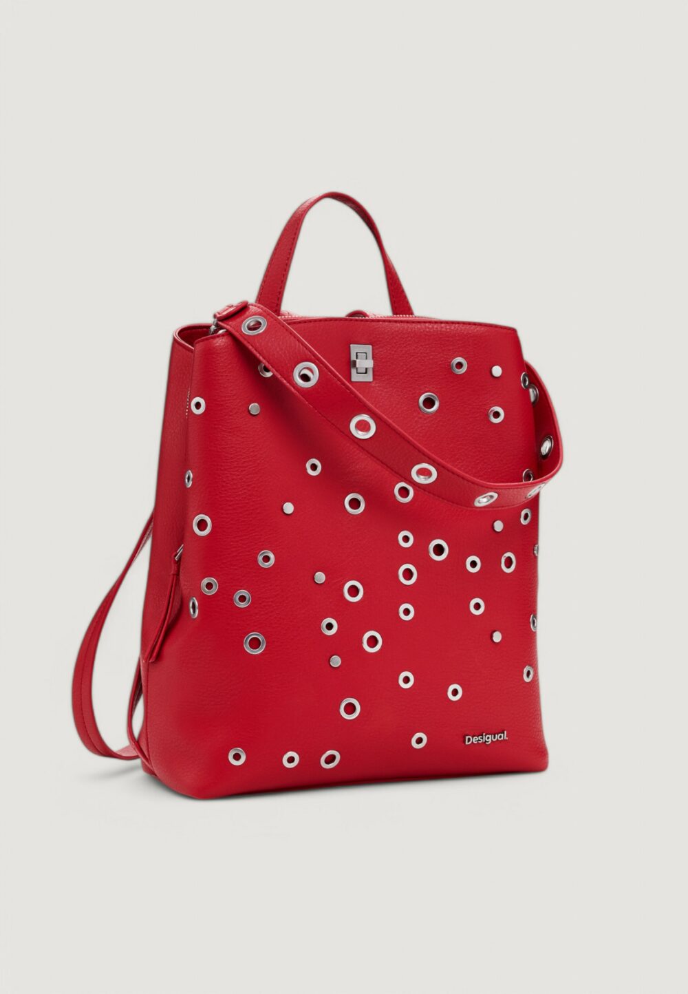 Zaino Desigual back_rebel sumy red Rosso - Foto 3