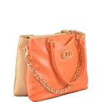 Borsa LA CARRIE BEIGE/ARANCIONE - Foto 1