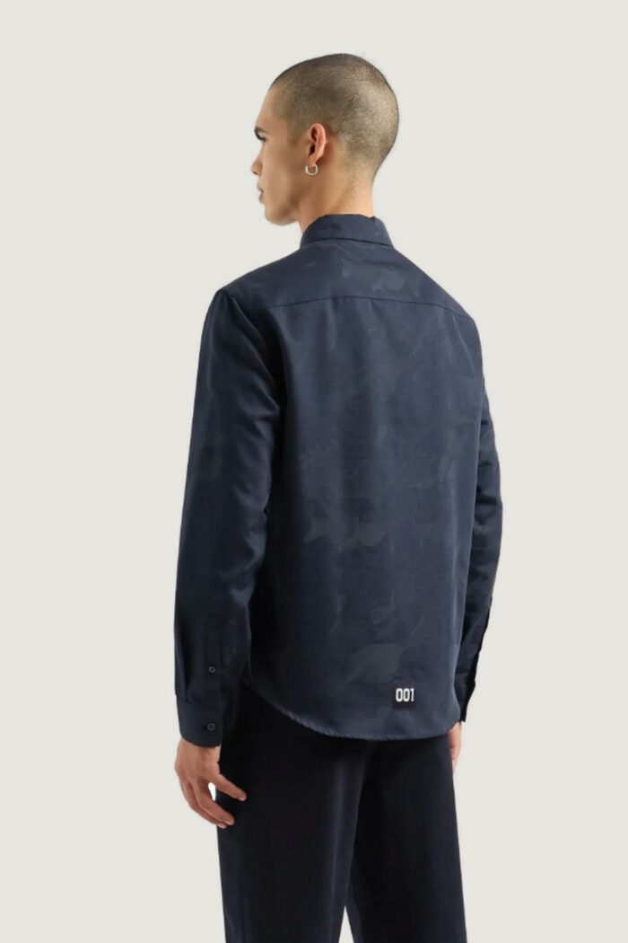 Camicia manica lunga Armani Exchange Blu