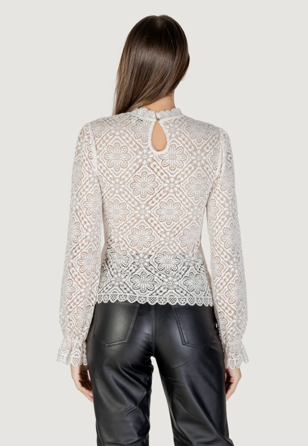 Camicia manica lunga Morgan De Toi Avorio - Foto 2