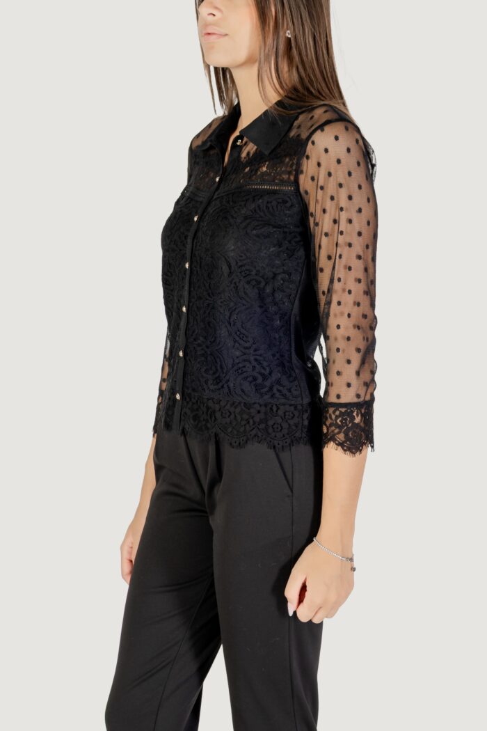 Camicia manica lunga Morgan De Toi  Nero