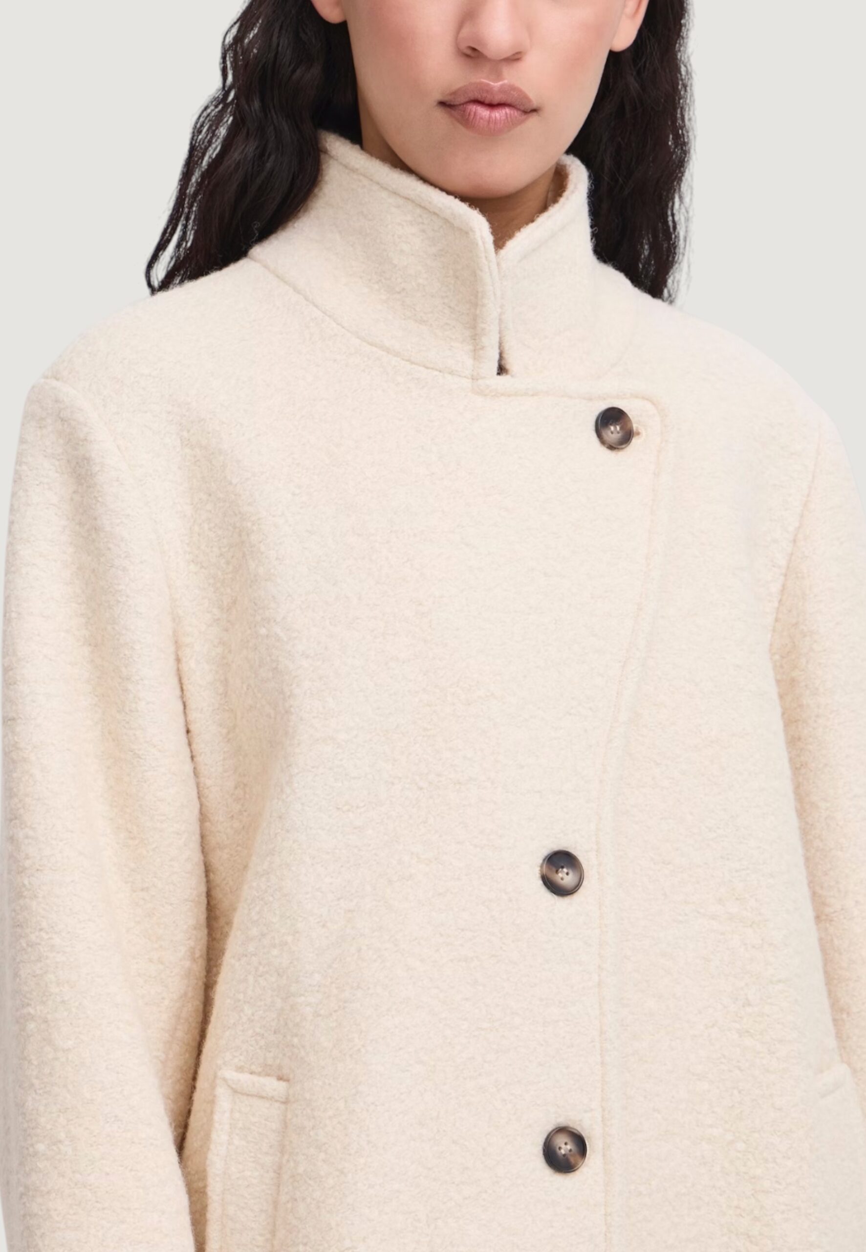 Cappotto ICHI ihstipa ja8 Panna - Foto 3