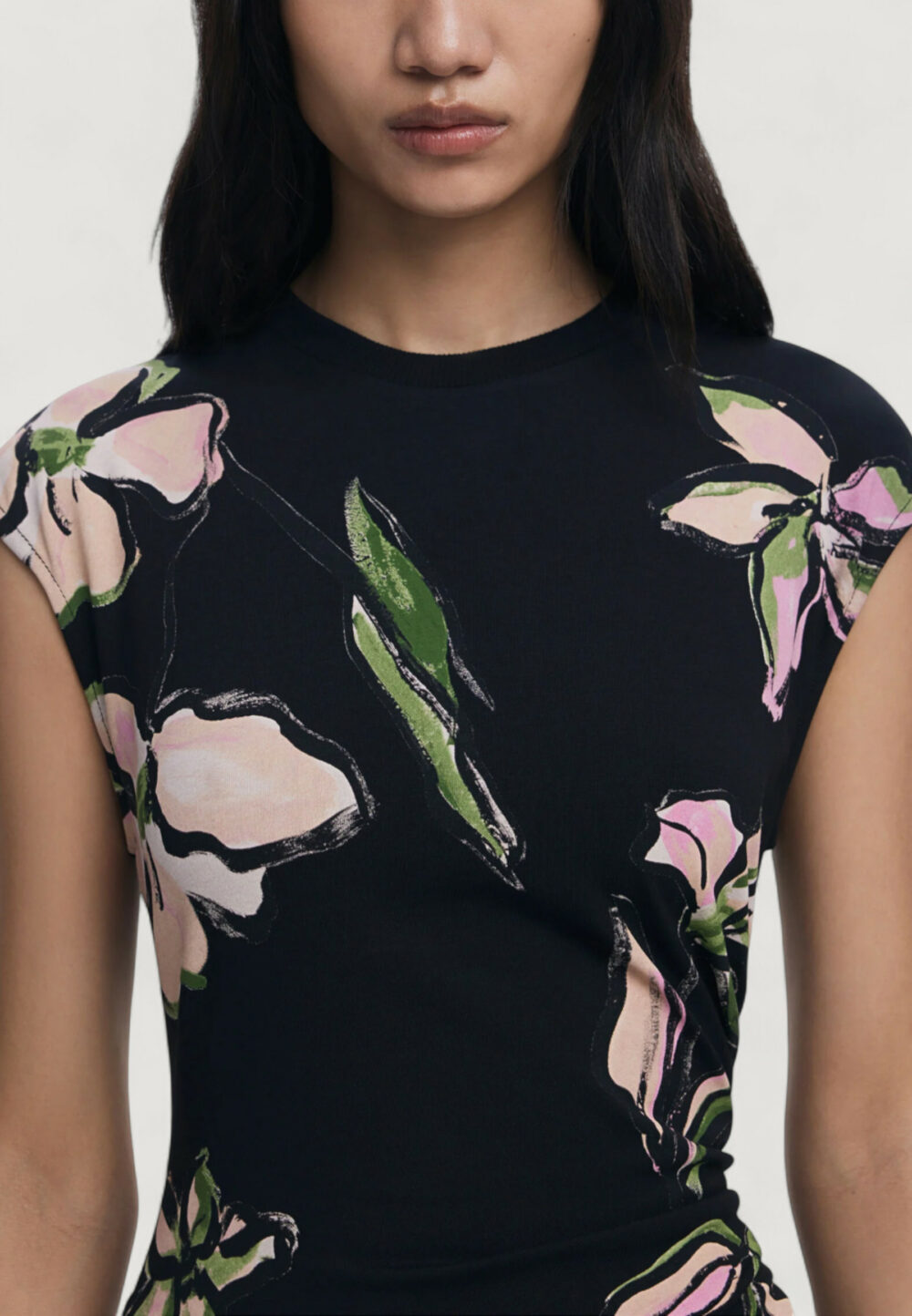 Vestito lungo Desigual vest_katrina Nero - Foto 4
