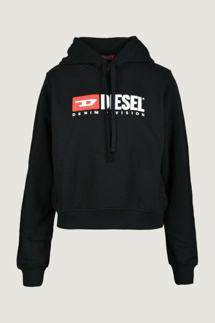 Felpa con cappuccio Diesel  Nero