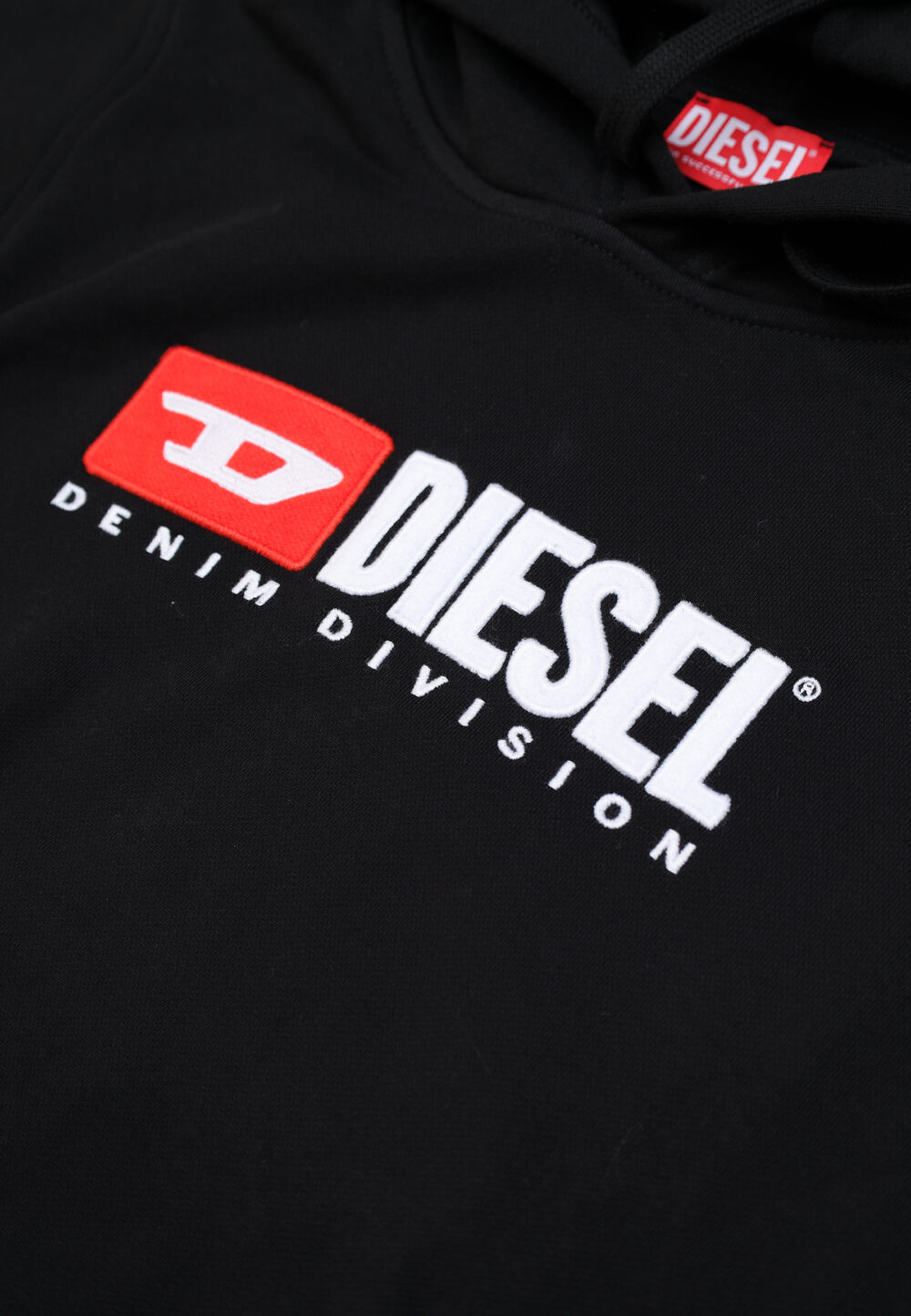 Felpa con cappuccio Diesel Nero - Foto 4