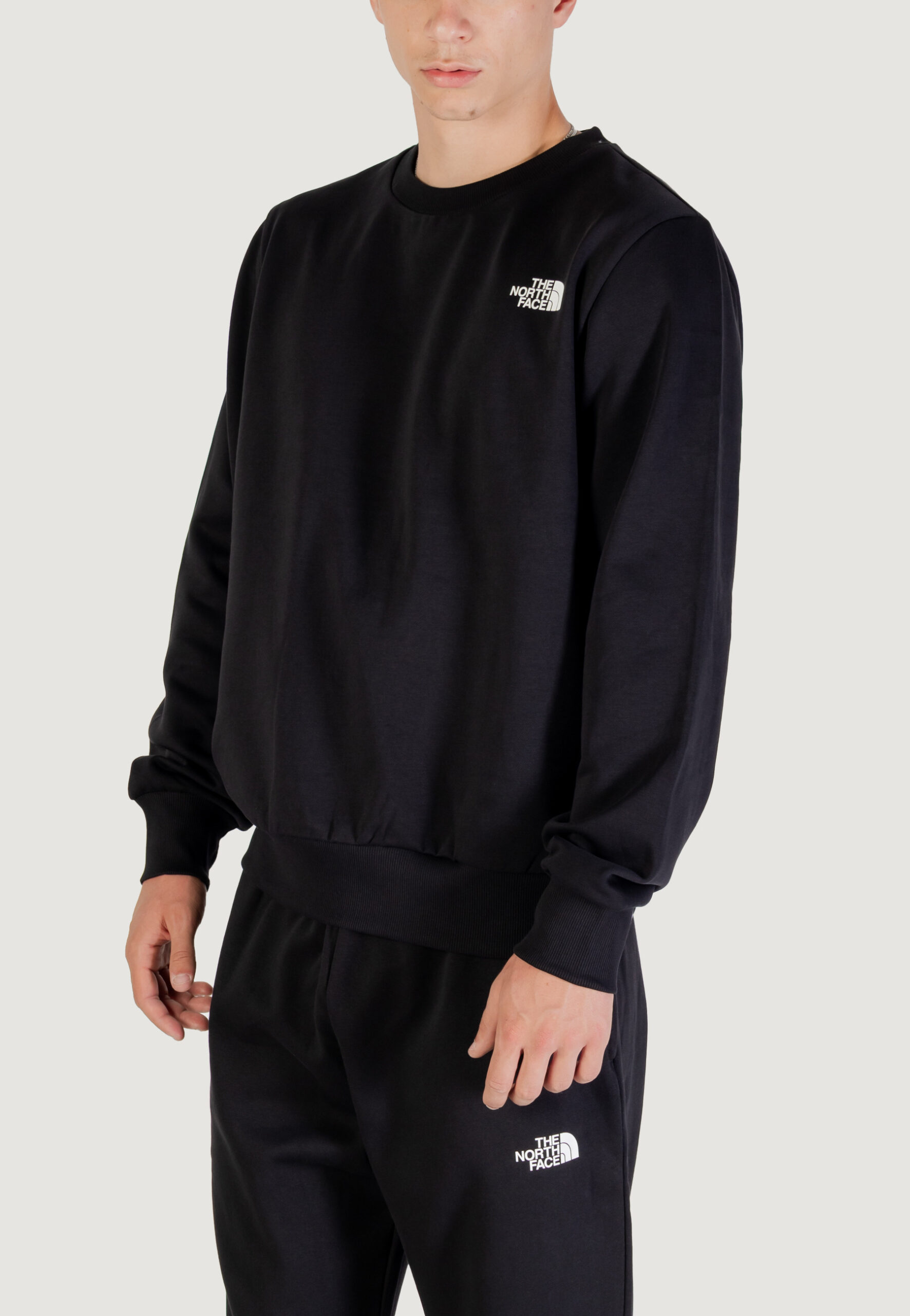 Felpa senza cappuccio THE NORTH FACE m simple dome crew Nero - Foto 3