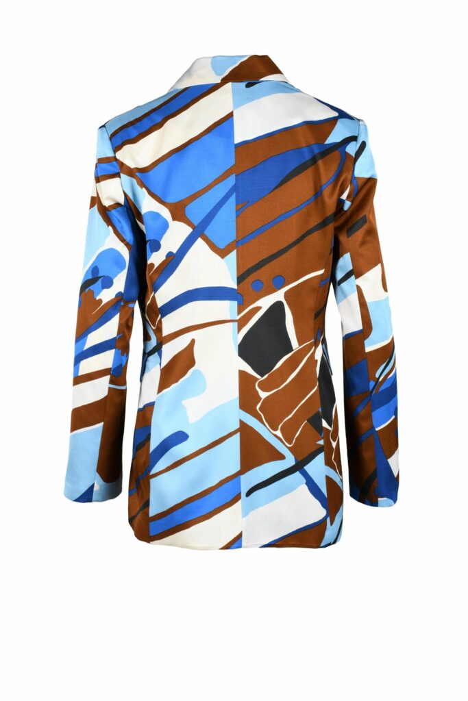 Giacca da completo MANILA GRACE  Blu – Marrone