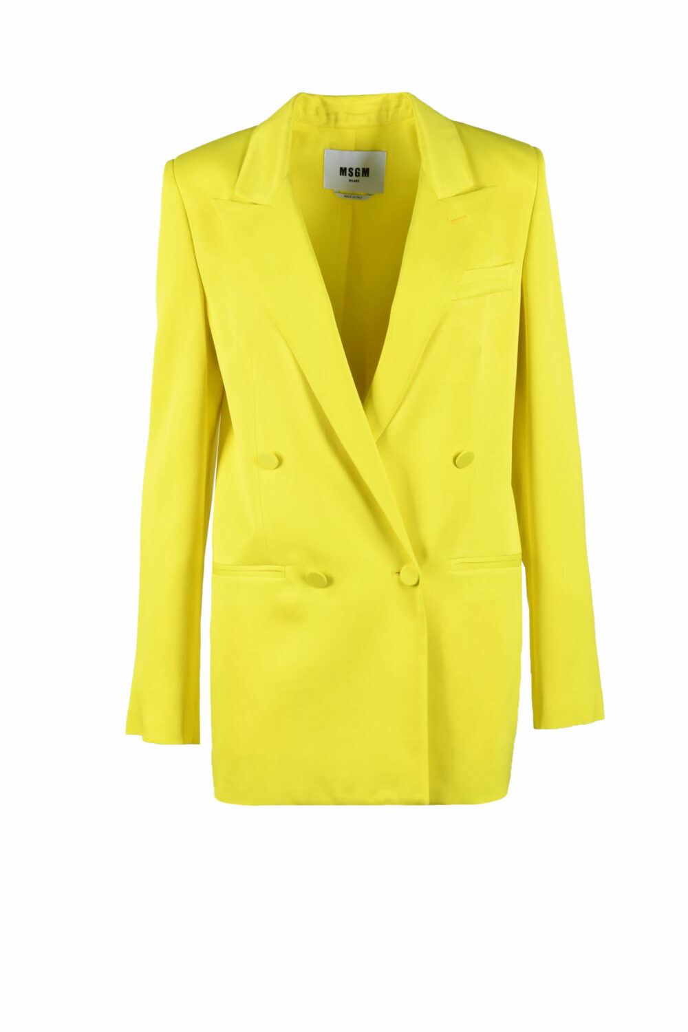 Giacca da completo MSGM Giallo - Foto 1