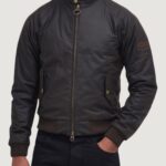 Giacchetto Barbour merchant wax Marrone Scuro - Foto 1